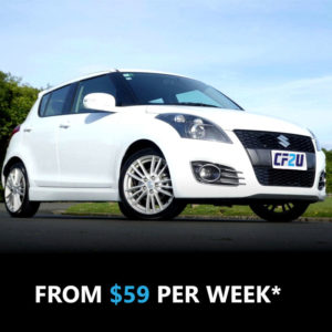 Suzuki Swift best car finance nz CarFinance2U
