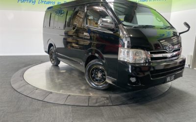 Car Finance 2010 Toyota Hiace