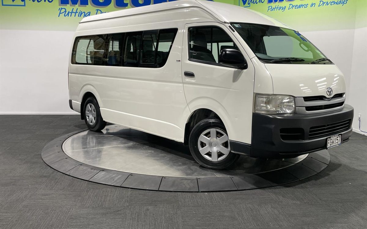 Car Finance 2010 Toyota Hiace-1836857